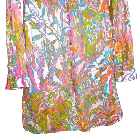 Lilly Pulitzer Jupiter Island in Scuba to Cuba Tunic - Picture 8 of 13
